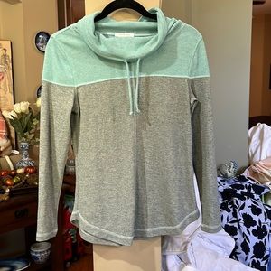 NWT Talbots funnel neck top